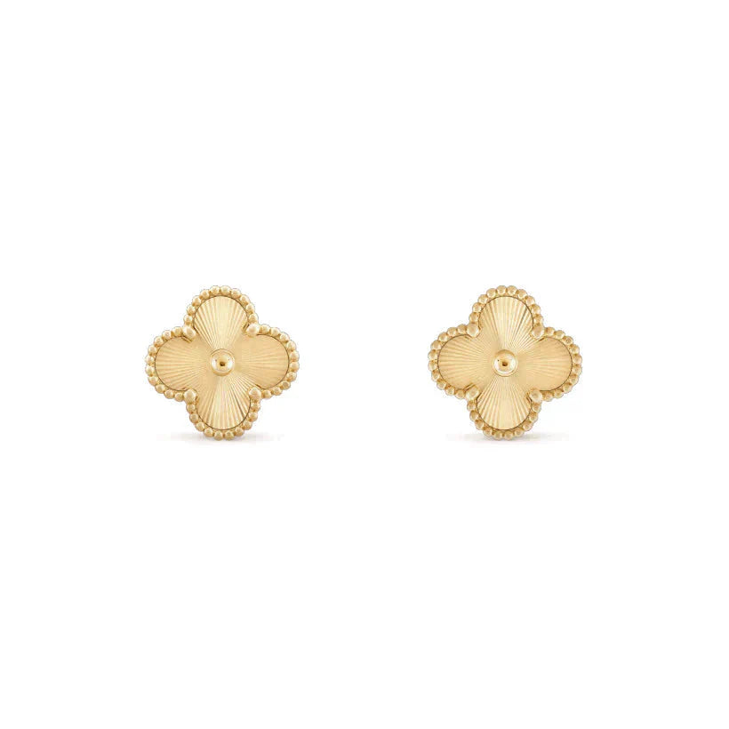 ¡®Imperial¡¯CLOVER MEDIUM 1 MOTIFS LASER EARRINGS