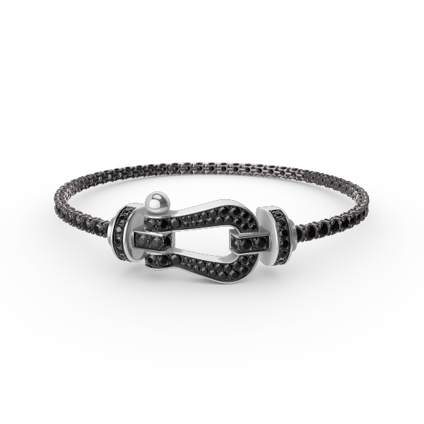 ¡®Imperial¡¯FORCE  LARGE HORSESHOE FULL DIAMOND TENNIS BRACELET